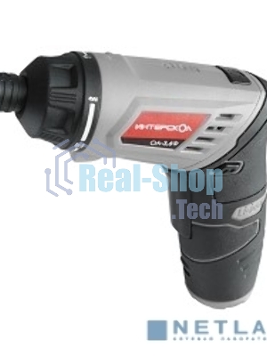 Отвертка ИНТЕРСКОЛ ОА-3,6Ф, 3,6 В, 1,3 Ач, 5 Нм, щеточный