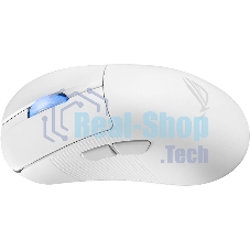 Мышь беспроводная/проводная ASUS ROG Keris II Ace белый, 42000 dpi, радиоканал, Bluetooth, USB, кнопки - 6