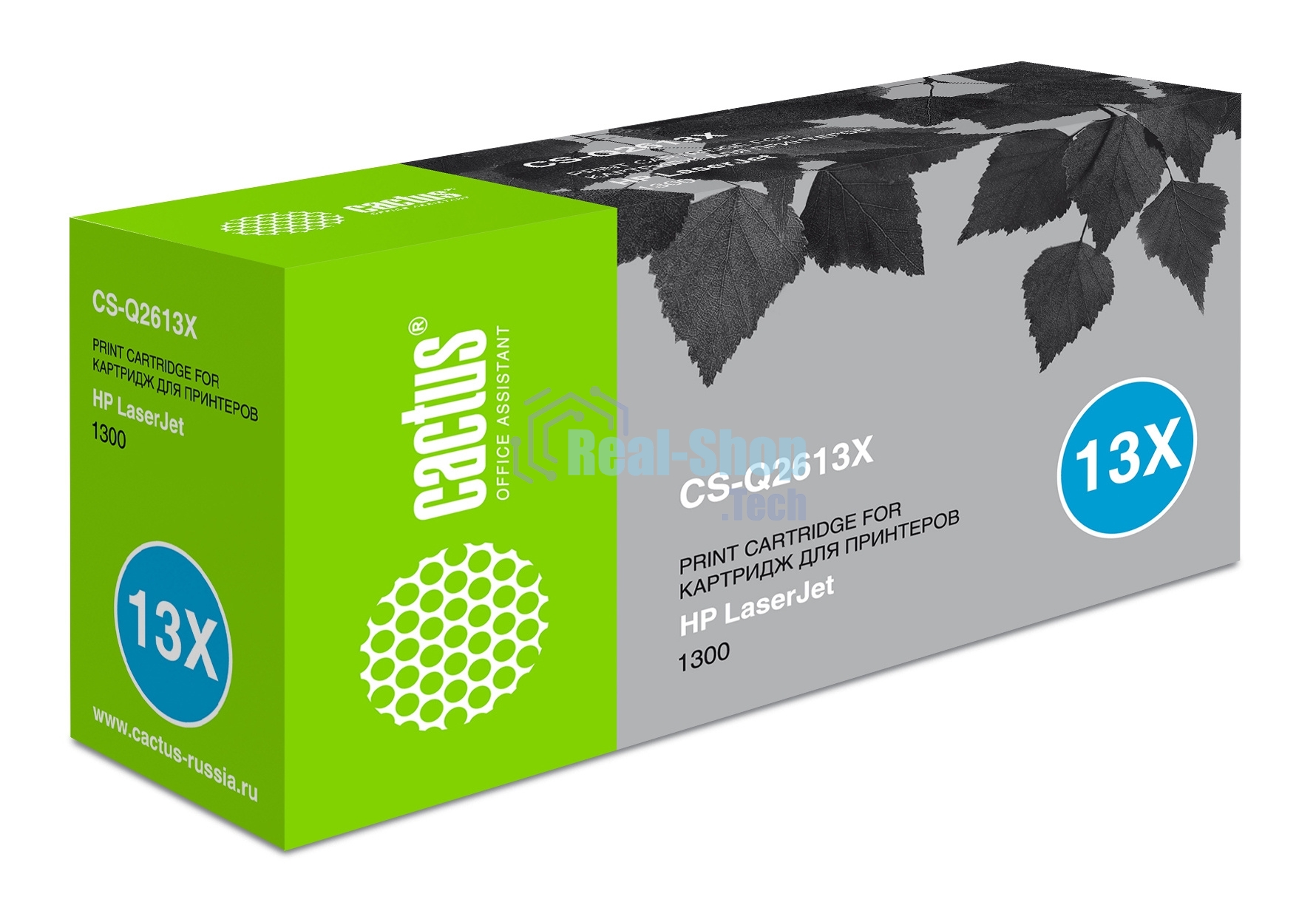 Картридж лазерный Cactus CS-Q2613X черный (4000 стр.) для HP 1300/1300N