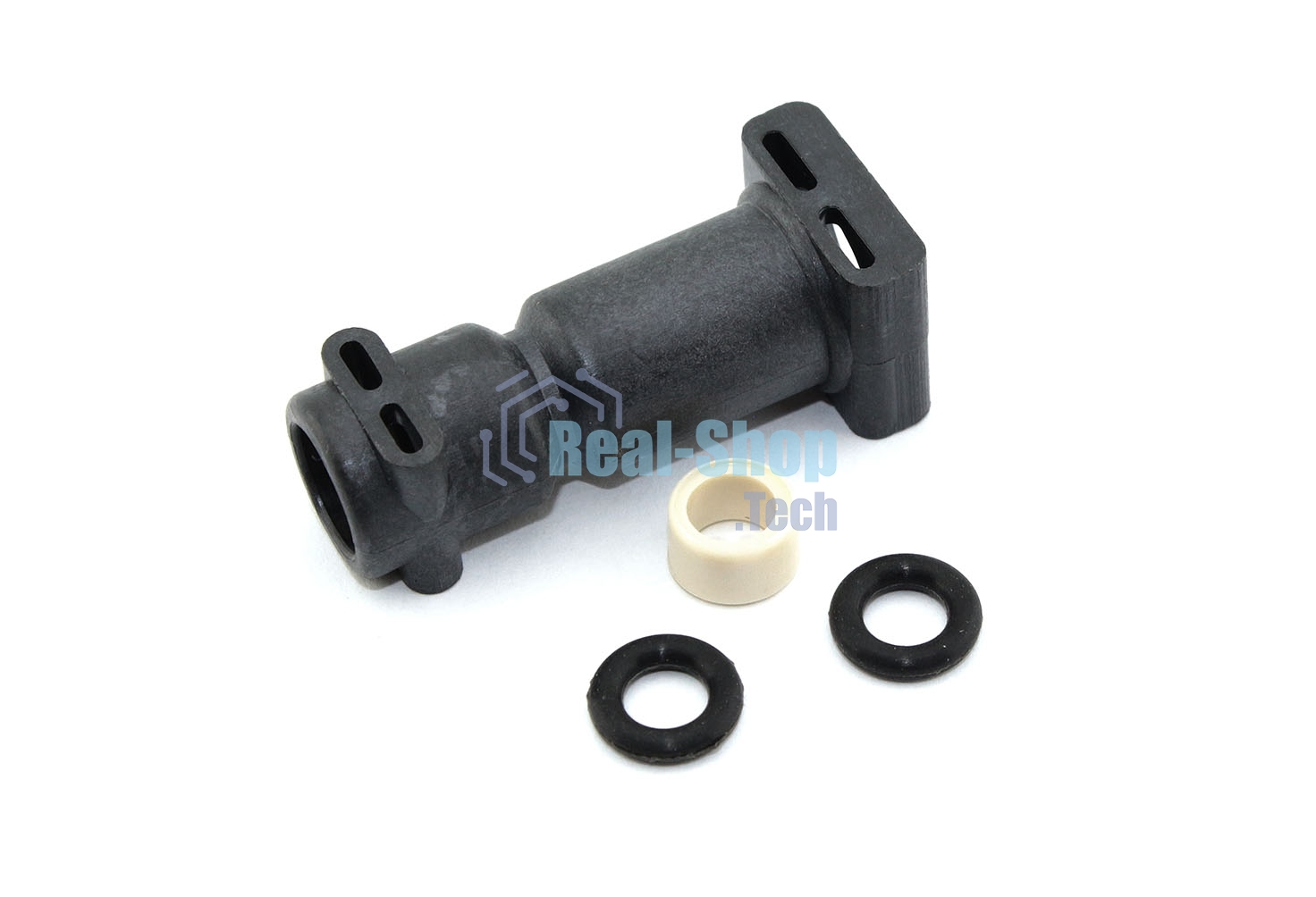 Переходник на термоблок DeLonghi ESAM, ECAM, ETAM отв. 5 мм в сборе