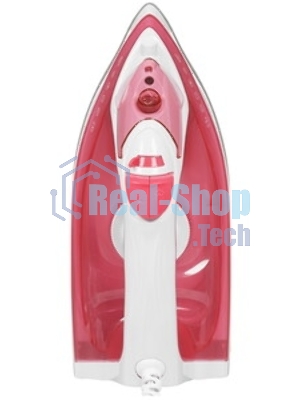 Утюг Scarlett SC-SI30K56 розовый, 2400; Световой индикатор работы: Да; Регулируемый пар до г/мин: 35; Паровой удар до г/мин: 140; Резервуар для воды, мл: 280; Функция разбрызгивания воды: Да; Терморегулятор: Да; Вертикальное отпаривание: Да; Регулировка степени отпаривания: Да; Покрытие подошвы: Керамическая подошва KeramoPro; Самоочистка: Да; Система защиты от накипи ANTI-CALC: Да; Функция автоотключения AUTO-SHUT OFF: Да; Размер утюга Ш*В*Г, мм: 289*120*140; Шарнирное крепление шнура: Да; Длина электрошнура, м: 1.8; Цвет шнура: В цвет корпуса;
