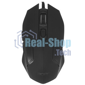 Мышь проводная Acer OMW170 черный, 3200 dpi, USB, кнопки - 6