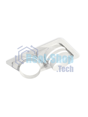 Комплект встраиваемого поворотного светильника Ambrella light XC7663082 SWH/FR белый песок/белый матовый MR16 GU5.3 (C7663, N7141)