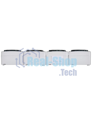 Розетка IEK ERMP42-K03-16-54-EC РСб24-3-ГПБд роз 4м с з/к о/у IP54 (дымчатый) ГЕРМЕС PLUS