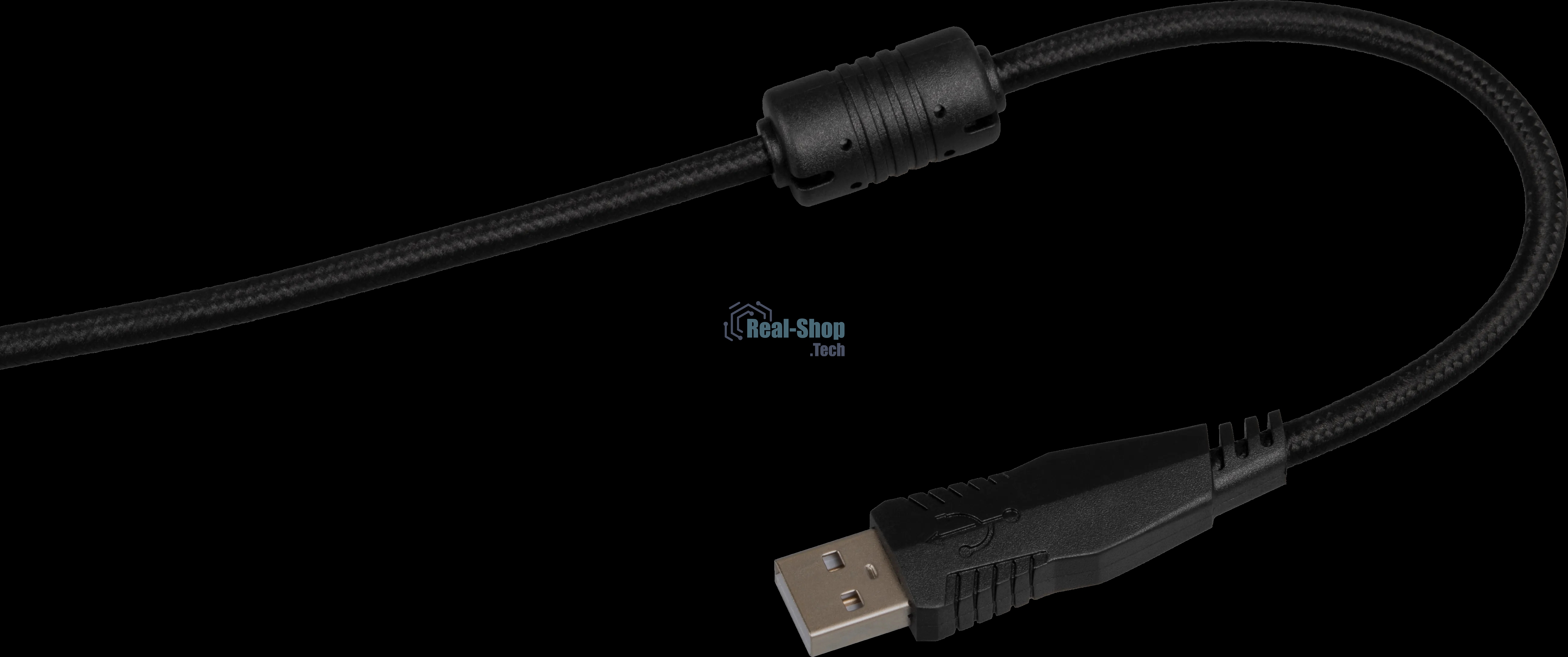 Гарнитура Redragon Zeus X чёрный, проводная, USB, подсветка