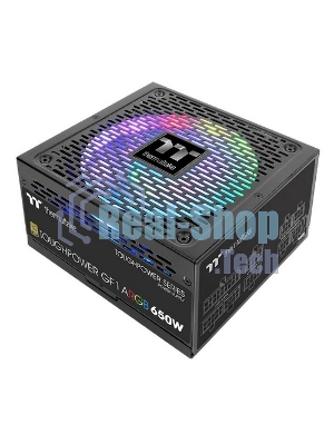 Блок питания Thermaltake Toughpower GF1 ARGb RTL (PS-TPD-0650F3FAGE-1), 650Вт, 80 PLUS Gold, 140мм, модульный, черный