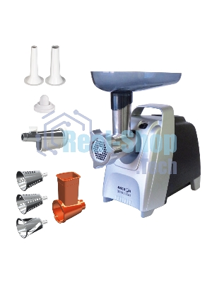 Мясорубка электрическая Аксион М62.02 черный-серебристый