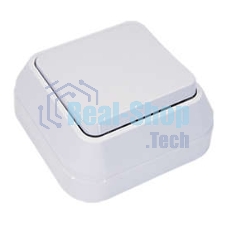 Выключатель 1-кл. Makel ОП 10А IP20 белый