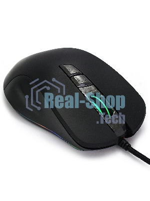 Мышь проводная Crown CMGM-903 черный, 7000 dpi, USB, кнопки - 7