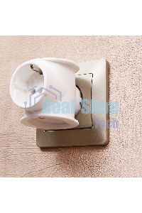 Набор тройников электрических универсальных Rexant 16 А, одно гнездо с заземлением, белый (2 шт./уп.)