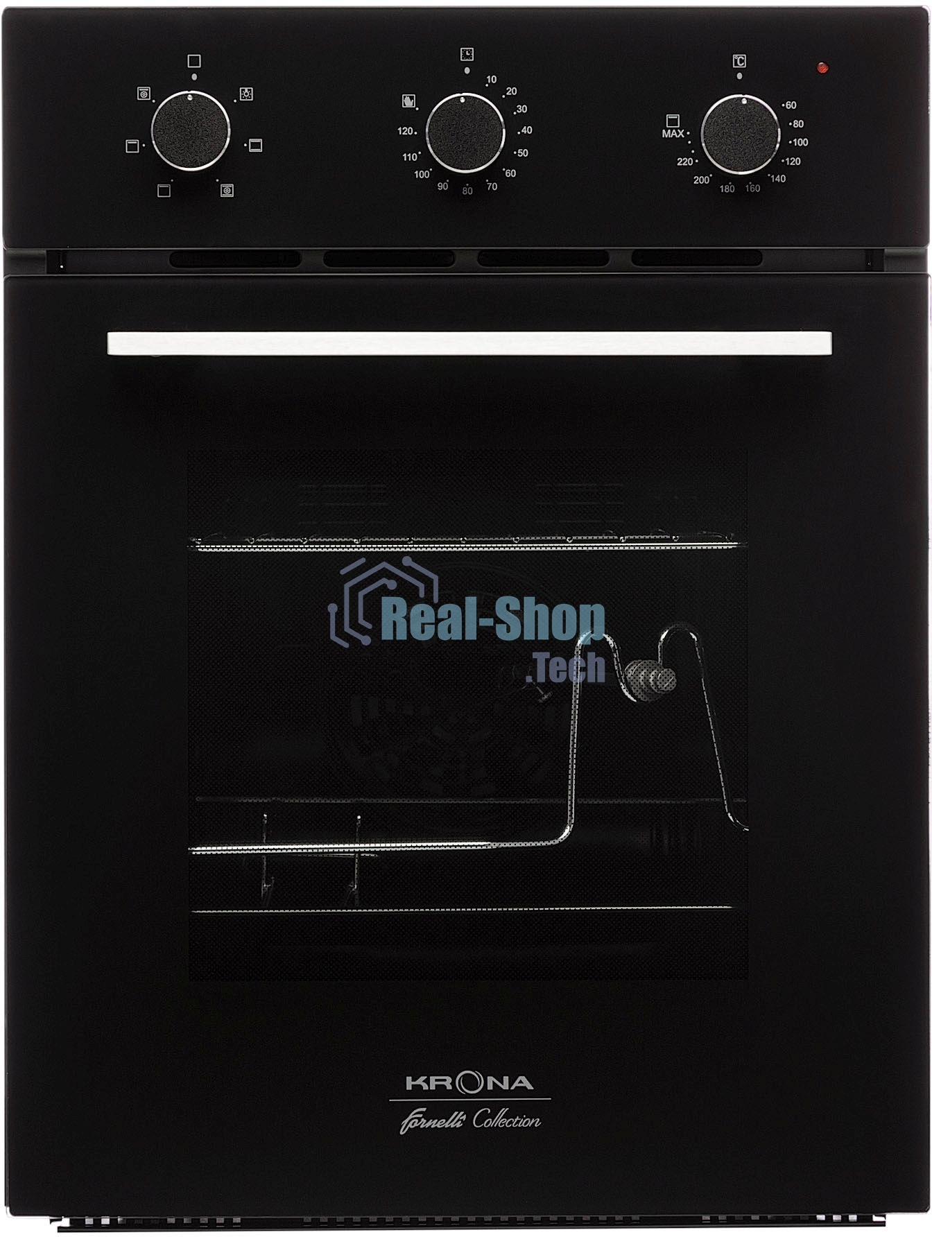 Электрическая духовка Krona CORRENTE 45 BL, встраиваемая