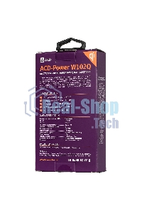 Беспроводное зарядное устройство ACD-W102Q-F1B 10Вт, беспроводная Qi, 2-катушки с QC, 5В/2А ~ 9В/1,8А RTL