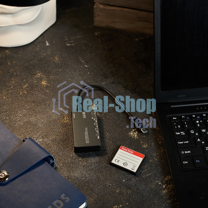 Кард-ридер Rexant Type-C для SDXC/SDHC/SD/MMC