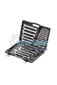 Набор ключей комбинированных Matrix, трещоточных шарнирных 22шт.