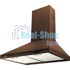 Вытяжка каминная Gefest ВО 10 К47 коричневый, 60 см, 300 куб. м/ч, 75 дБ