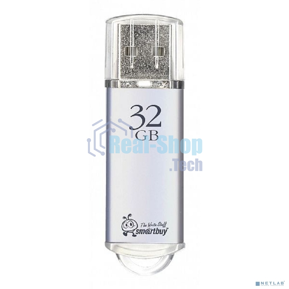 Флешка USB R/W Smartbuy 16 Gby V-Cut серебристый