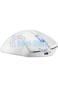 Мышь беспроводная/проводная ASUS ROG Keris II Ace белый, 42000 dpi, радиоканал, Bluetooth, USB, кнопки - 6