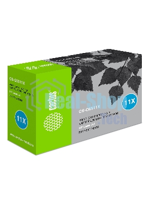 Картридж лазерный Cactus CS-Q6511X черный (12000 стр.) для HP LaserJet 2410/2420/2420DN/2430