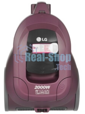 Пылесос LG VC5420NHTCW фиолетовый/черный, 380/2000 Вт, уборка сухая, пылесборник контейнер 1.3 л