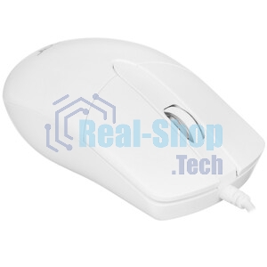 Мышь проводная Acer OMW300 белый, 1200 dpi, USB, кнопки - 3
