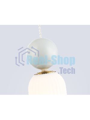 Настенный светильник Ambrella light LH53108 BS/GR/FR латунь/серый/белый матовый G9 max 28W 100*200*570