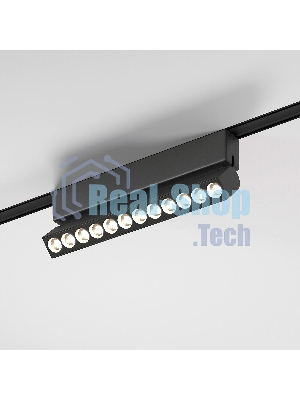 Трековый светильник Flat Magnetic 12W 4000K Insight (чёрный) 85091/01