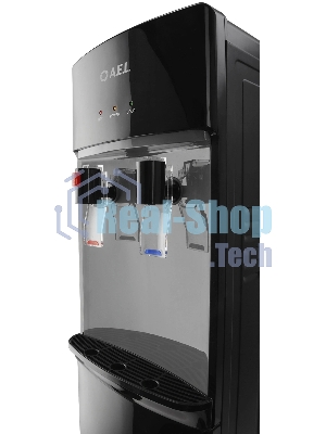 Кулер AEL LD-AEL-425 напольный электронный черный/серебристый