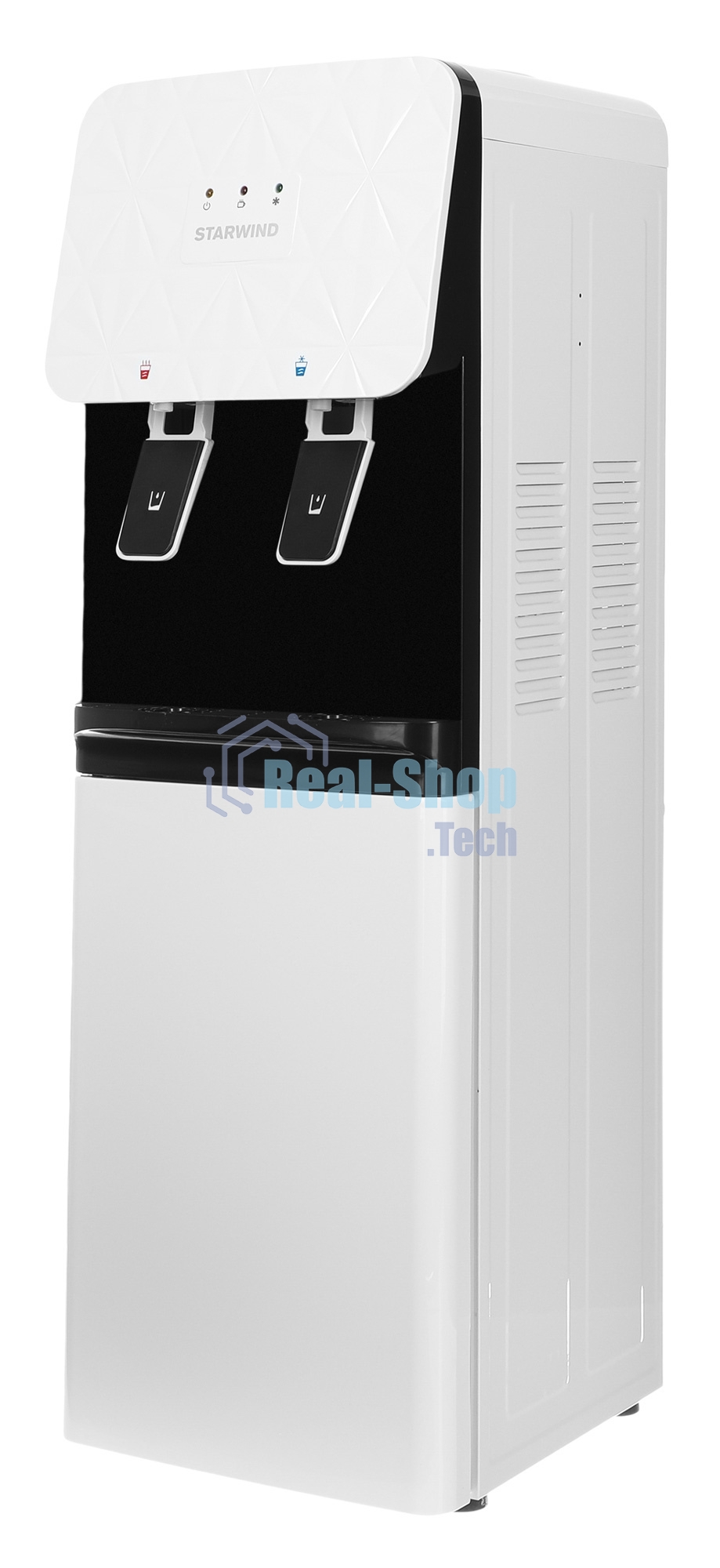 Кулер для воды Starwind SW-1003EW, верхняя загрузка, нагрев 85 °С, охлаждение 10 °С, белый