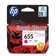 Картридж струйный HP 655 CZ111AE пурпурный для HP DJ IA 3525/4615/4625/5525/6525 (600 стр.)