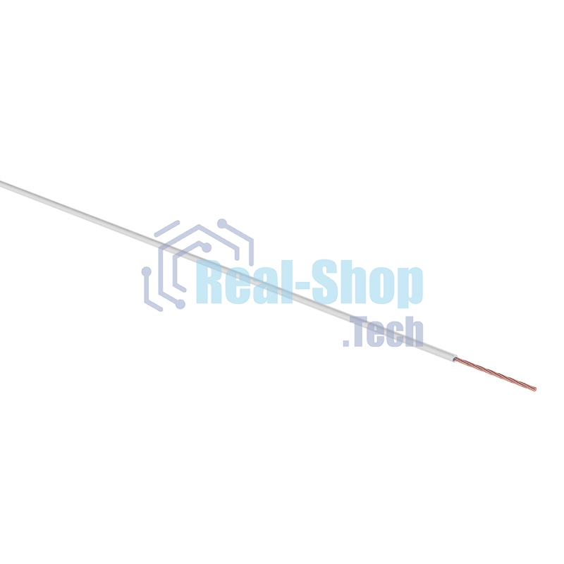 Провод ПГВА Rexant 1х0.75 мм², белый, бухта 100 м