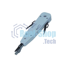 Инструмент ITK для заделки витой пары, тип Krone с крючками серый