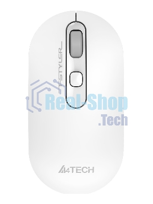 Мышь беспроводная A4Tech Fstyler FG20 белый, 2000 dpi, радиоканал, USB, кнопки - 4