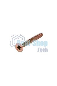 Саморез универсальный Kranz 5х50, желтый цинк, упаковка поставщика (4 000 шт.)