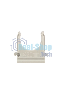 Крепеж-клипса Rexant для трубы ø 20 мм серая (10 шт./уп.)