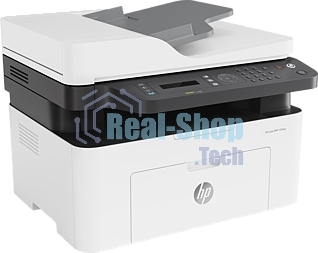 МФУ лазерное HP Laser MFP 137fnw (4ZB84A), A4, ч/б, печ. до 20 стр/мин., скан. до 15 стр/мин. (ч/б) 6 стр/мин. (цвет), 1200 x 1200 dpi (печать) 600x600dpi (скан.), USB, RJ-45, Wi-Fi, Air Print, Mopria