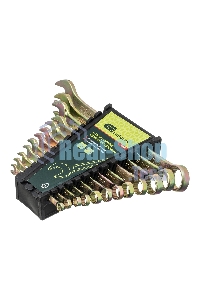 Набор ключей Сибртех комбинированных 6-22 мм. 12 шт.