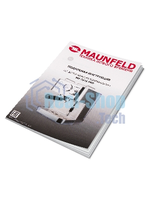 Кофеварка рожковая Maunfeld MF-721S PRO нержавеющая сталь, исп. кофе - молотый/чалды, 1.5 л, 1140 Вт, 15 бар
