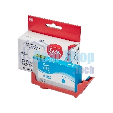 Картридж струйный Sakura CZ110AE (№655 Cyan) для HP, голубой, 11 мл., 600 к.