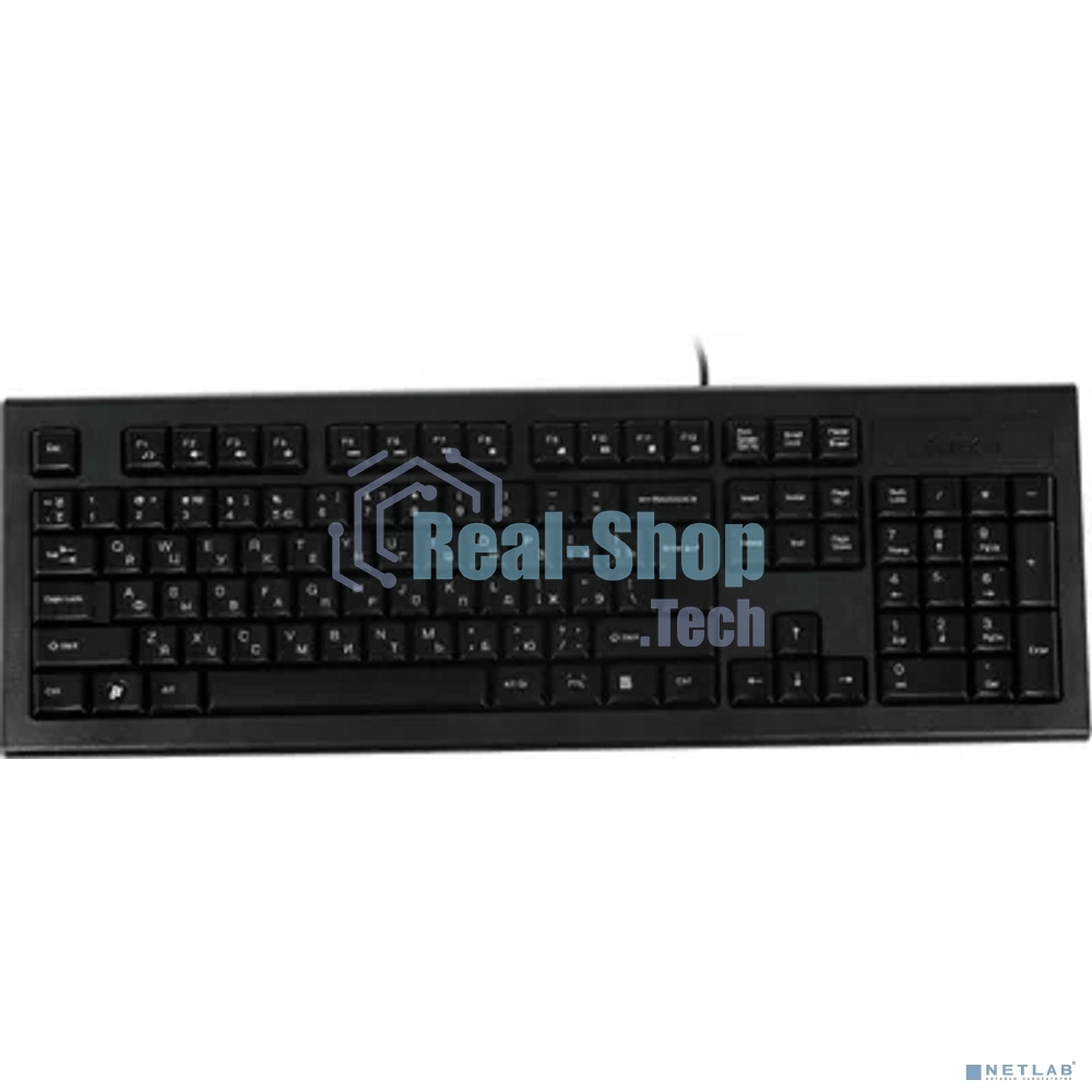 Комплект клавиатура + мышь A4 Bloody KR-8520D, USB, Wired, черный