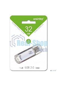 Флешка USB R/W Smartbuy 16 Gby V-Cut серебристый
