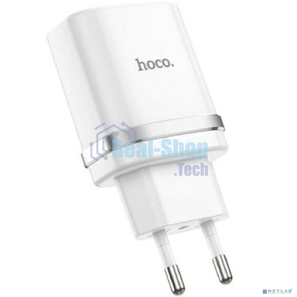 Сетевое зарядное устройство QC 3.0 HOCO HC-16262 C12Q 1 USB Выход: 5V_9V_12V, 18W белый