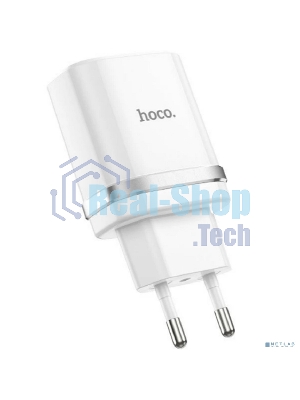 Сетевое зарядное устройство QC 3.0 HOCO HC-16262 C12Q 1 USB Выход: 5V_9V_12V, 18W белый