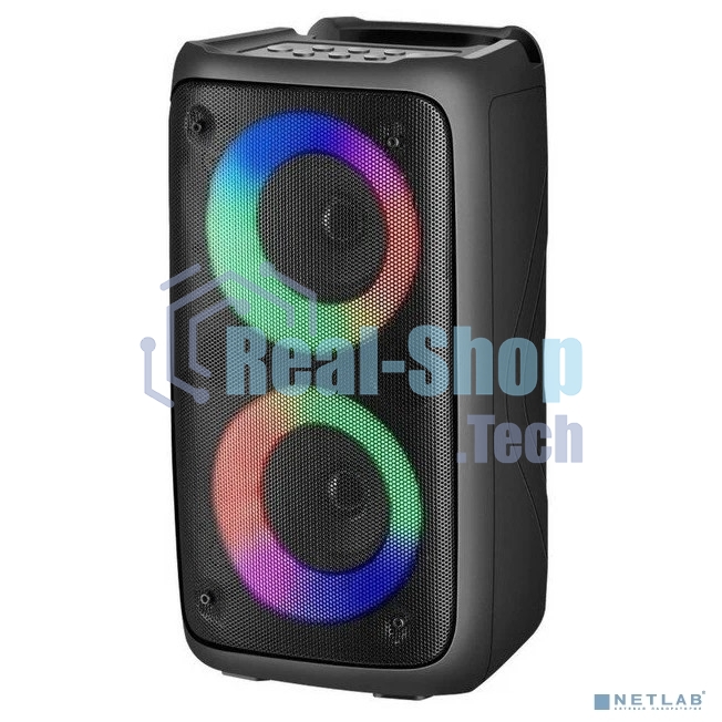 Портативная колонка Defender Boomer 20 20Вт Light/BT/FM/USB/AUX/MIC черный