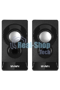Акустическая система Sven 300 2.0 черный 6Вт