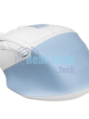 Мышь проводная A4Tech Fstyler FM45S Air голубой/белый, 2400 dpi, USB, кнопки - 7
