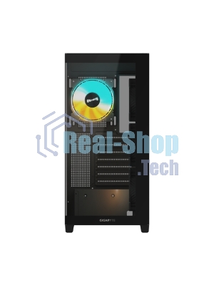 Компьютерный корпус Gigabyte Gb-C500P ST черный без БП ATX 3x120мм 6x140мм 2xUSB 3.0 1xUSB3.1 audio bott PSU