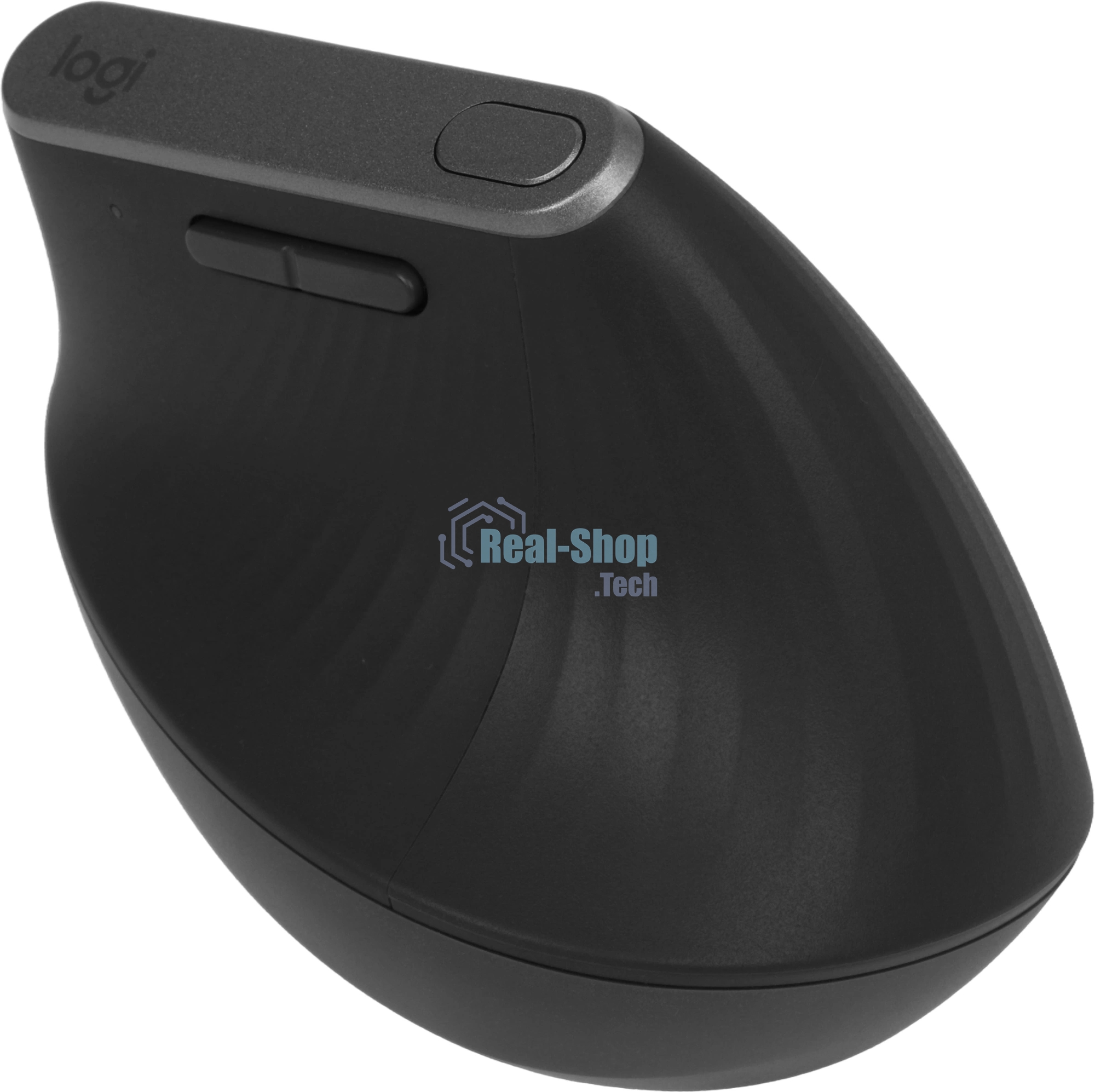 Мышь беспроводная Logitech MX Vertical черный, 4000 dpi, USB, Bluetooth/радиоканал, кнопки - 6
