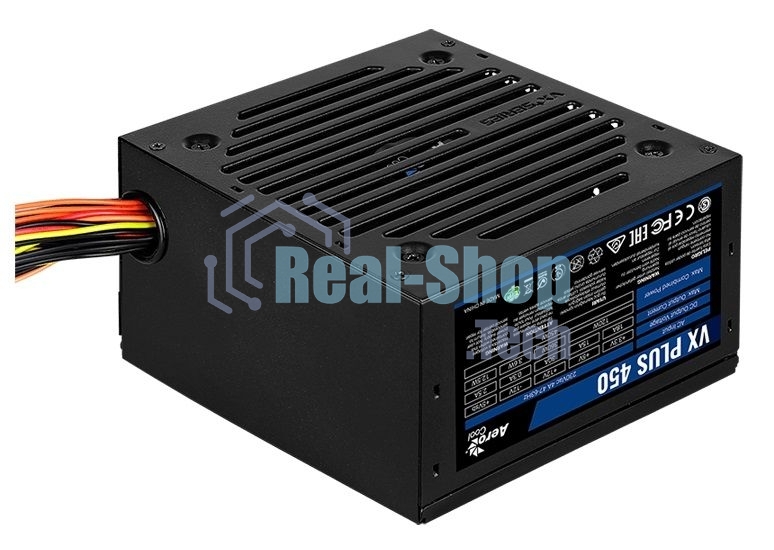 Блок питания Aerocool/Formula VX-450 PLUS, 450Вт, 120мм, черный