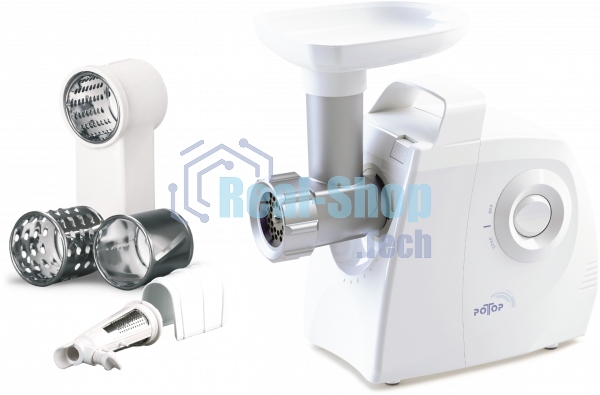 Мясорубка электрическая Ротор ЭМШ 35/300-3 (кух.комбайн, с насадками)