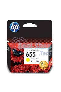 Картридж струйный HP 655 CZ112AE желтый для HP DJ IA 3525/4615/4625/5525/6525 (600 стр.)